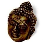 BUTON SHIVA BRONZ ANTIC S H099-74 A28 - BUTON SHIVA BRONZ ANTIC S H099-74 A28